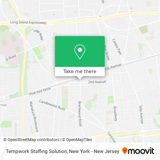 Tempwork Staffing Solution map