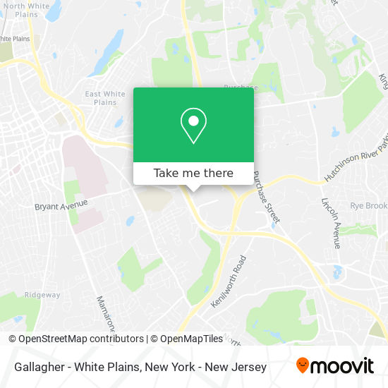 Gallagher - White Plains map