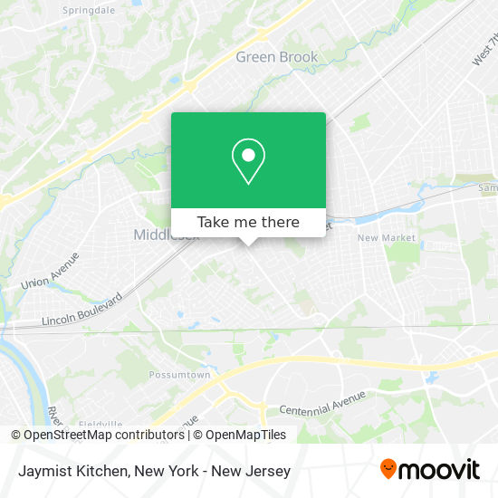 Jaymist Kitchen map