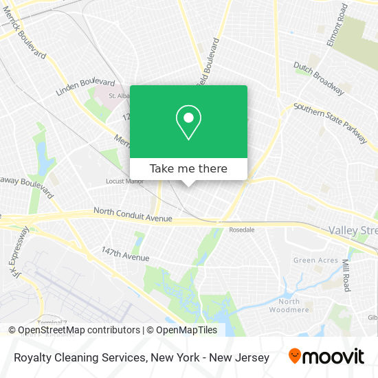 Mapa de Royalty Cleaning Services