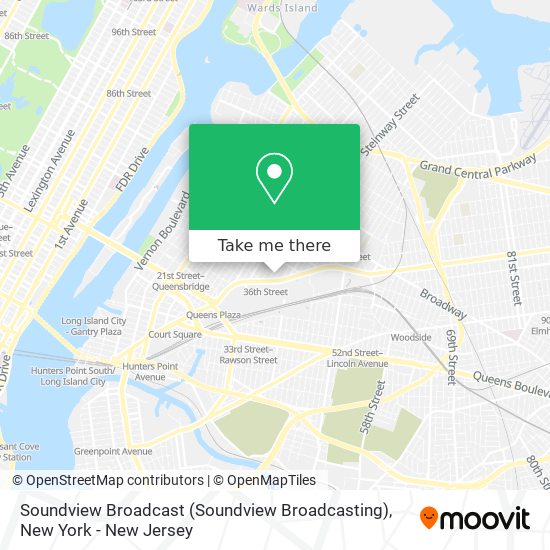 Mapa de Soundview Broadcast (Soundview Broadcasting)