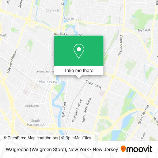 Walgreens (Walgreen Store) map
