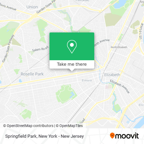 Mapa de Springfield Park