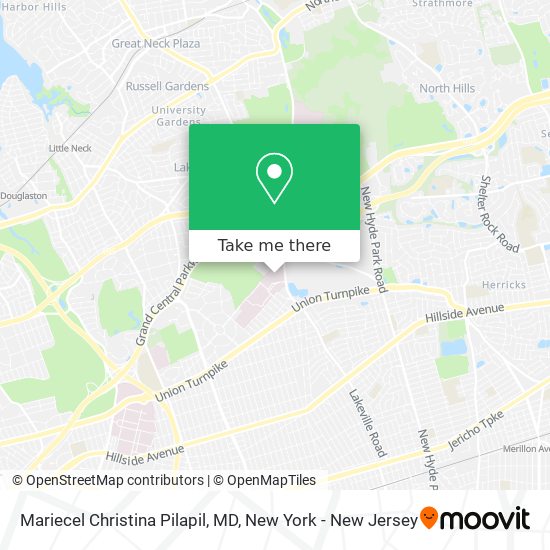 Mariecel Christina Pilapil, MD map
