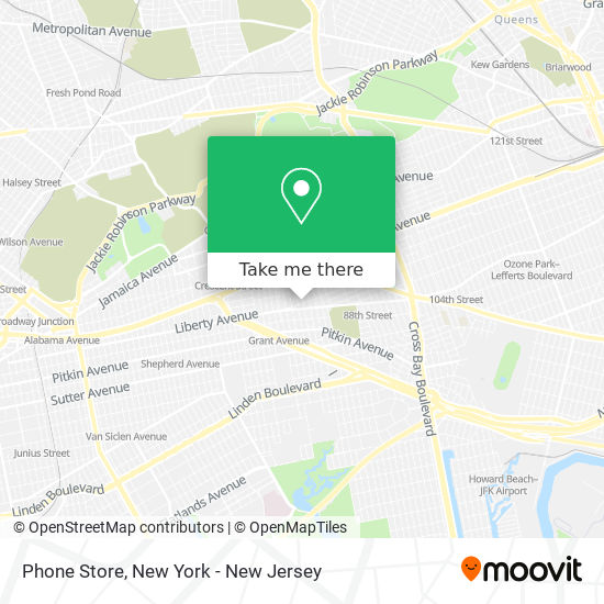 Mapa de Phone Store