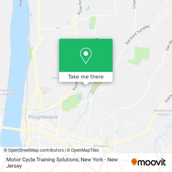 Motor Cycle Training Solutions map