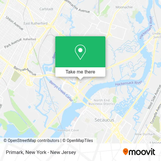 Primark map