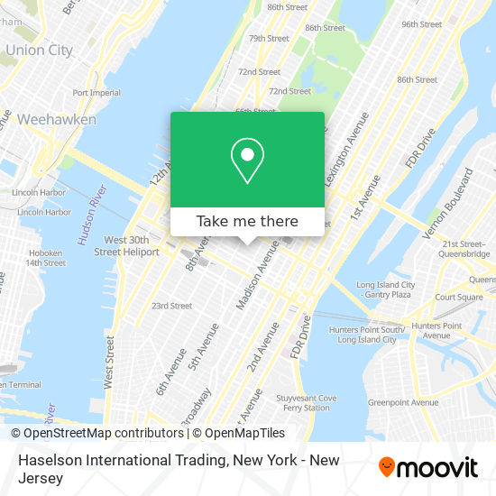 Haselson International Trading map