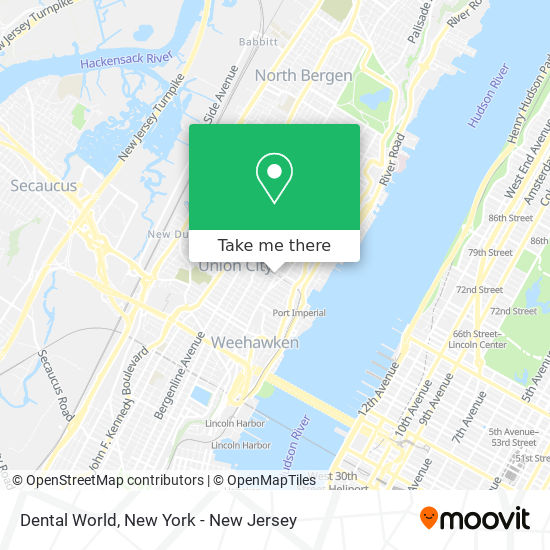 Dental World map