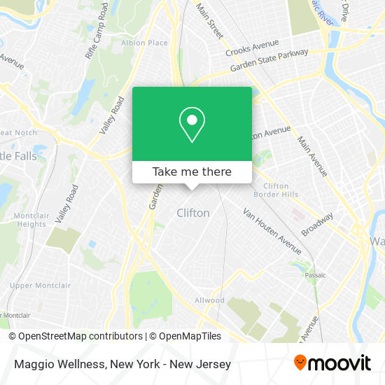 Maggio Wellness map