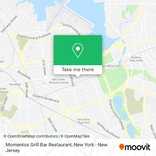 Mapa de Momentos Grill Bar Restaurant