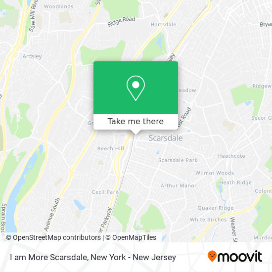 I am More Scarsdale map