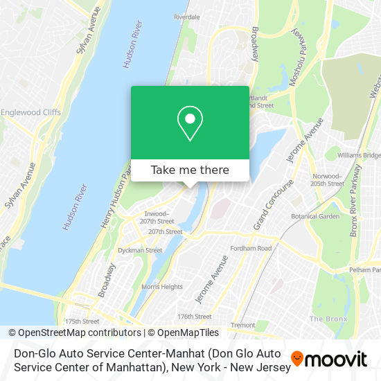 Mapa de Don-Glo Auto Service Center-Manhat (Don Glo Auto Service Center of Manhattan)