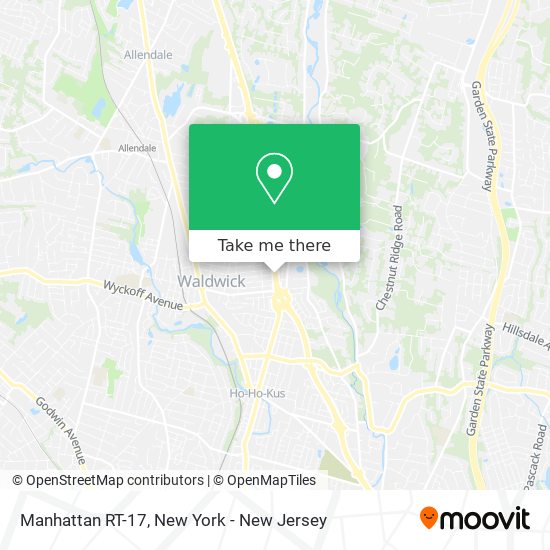 Manhattan RT-17 map