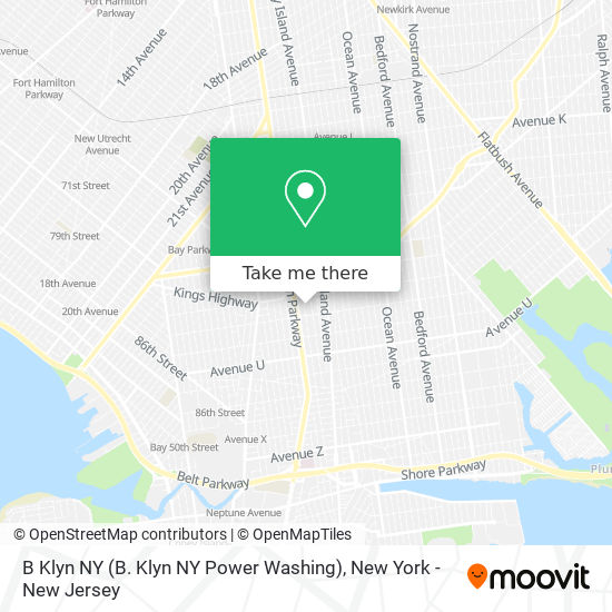 Mapa de B Klyn NY (B. Klyn NY Power Washing)