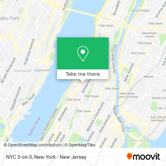 Mapa de NYC 3-on-3