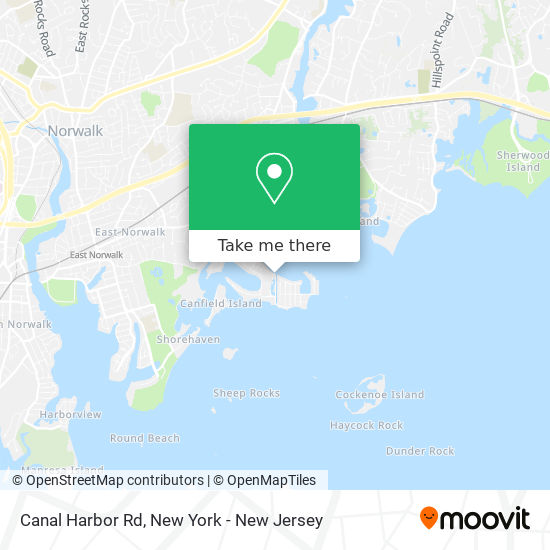 Canal Harbor Rd map