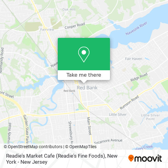 Readie's Market Cafe (Readie's Fine Foods) map