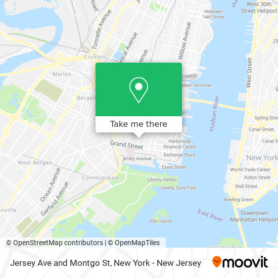 Mapa de Jersey Ave and Montgo St