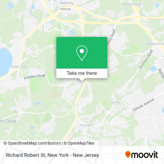 Richard Robert St map