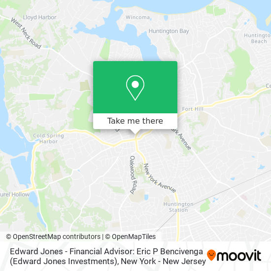 Mapa de Edward Jones - Financial Advisor: Eric P Bencivenga (Edward Jones Investments)