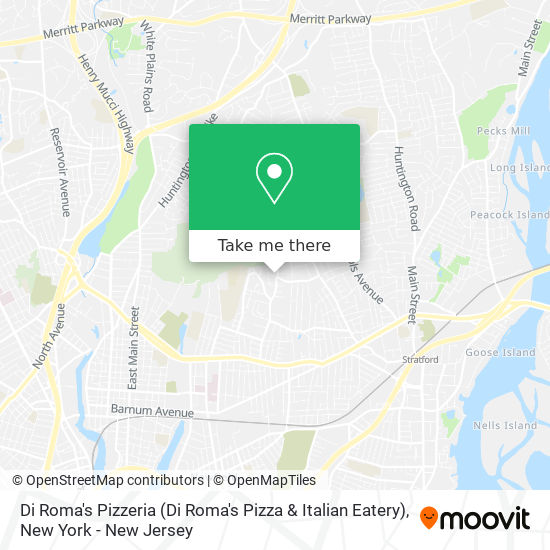 Di Roma's Pizzeria (Di Roma's Pizza & Italian Eatery) map