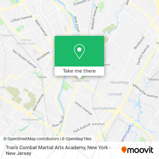 Tran's Combat Martial Arts Academy map