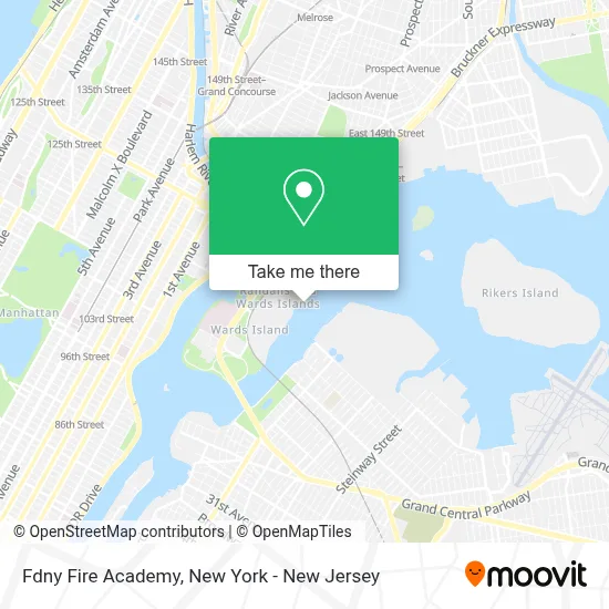 Fdny Fire Academy map