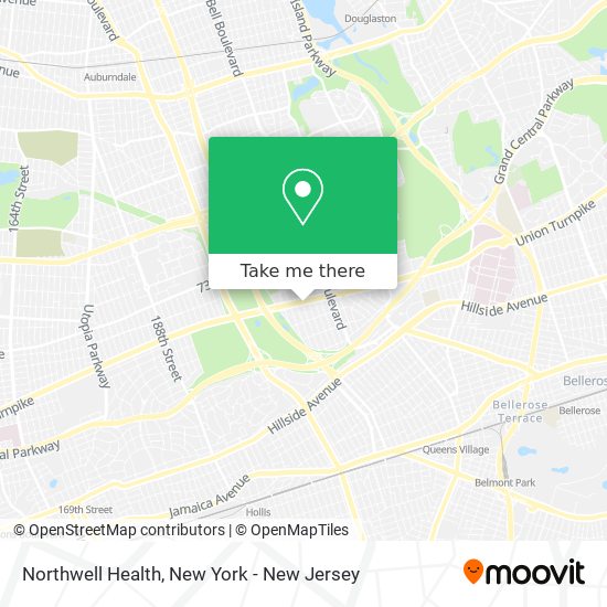 Northwell Health map