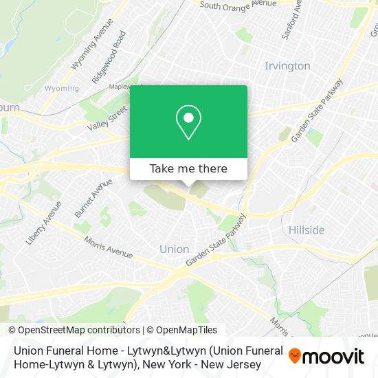 Mapa de Union Funeral Home - Lytwyn&Lytwyn