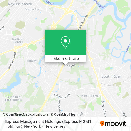 Express Management Holdings (Express MGMT Holdings) map
