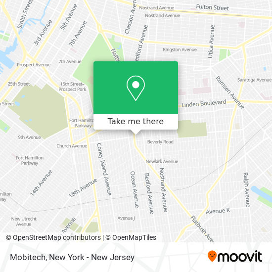 Mobitech map