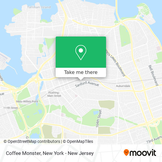 Coffee Monster map
