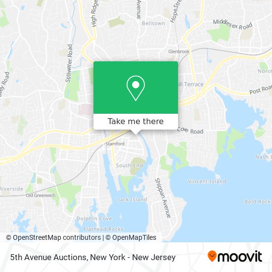 Mapa de 5th Avenue Auctions