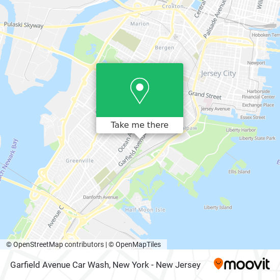 Mapa de Garfield Avenue Car Wash