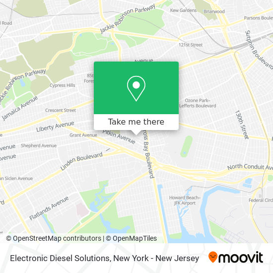 Electronic Diesel Solutions map