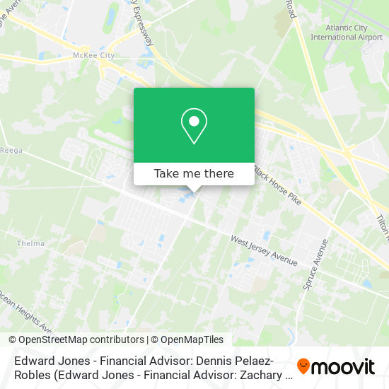 Edward Jones - Financial Advisor: Dennis Pelaez-Robles map