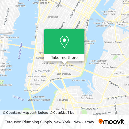 Mapa de Ferguson Plumbing Supply