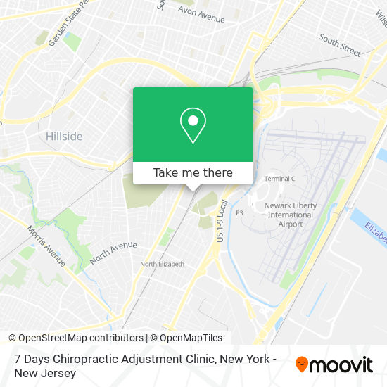 Mapa de 7 Days Chiropractic Adjustment Clinic