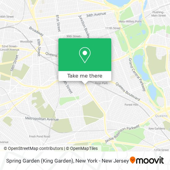 Spring Garden (King Garden) map