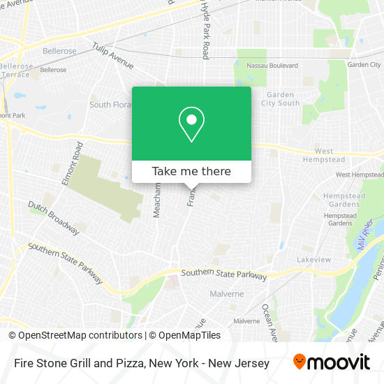 Fire Stone Grill and Pizza map