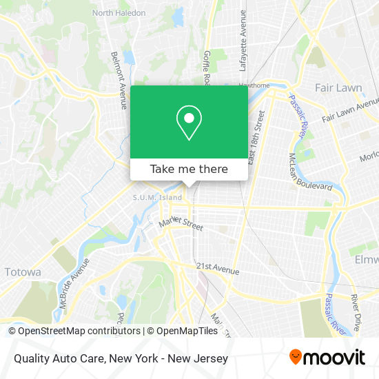 Quality Auto Care map