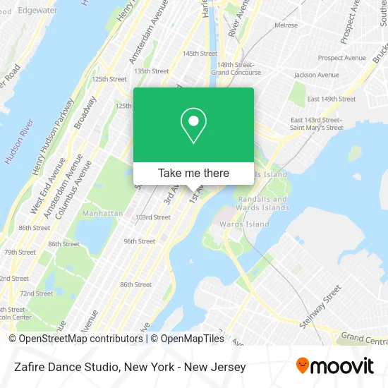 Zafire Dance Studio map