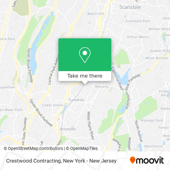 Mapa de Crestwood Contracting