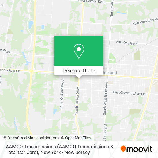 AAMCO Transmissions (AAMCO Transmissions & Total Car Care) map