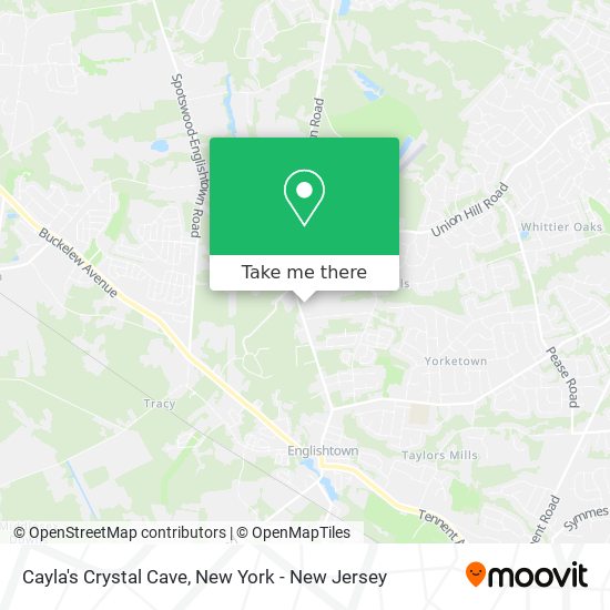 Mapa de Cayla's Crystal Cave
