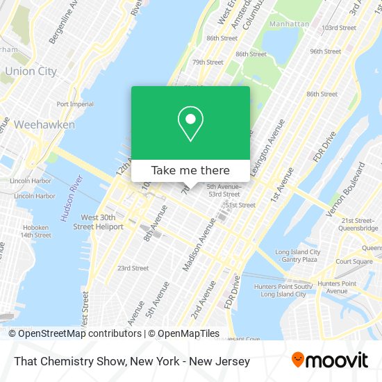 That Chemistry Show map