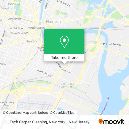 Hi-Tech Carpet Cleaning map