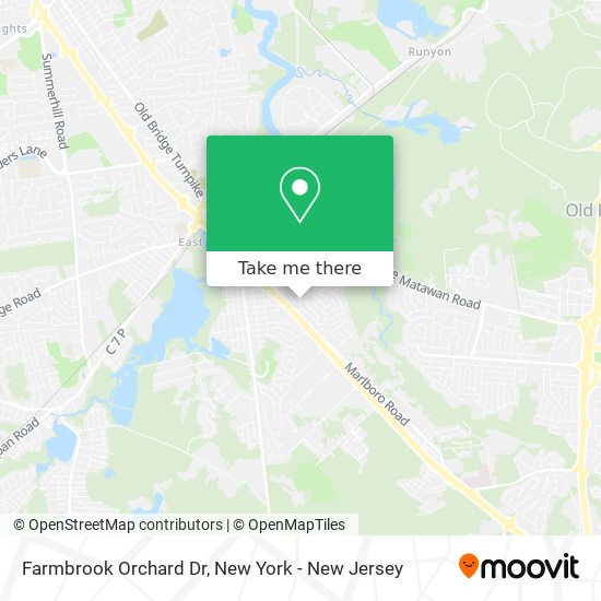 Farmbrook Orchard Dr map