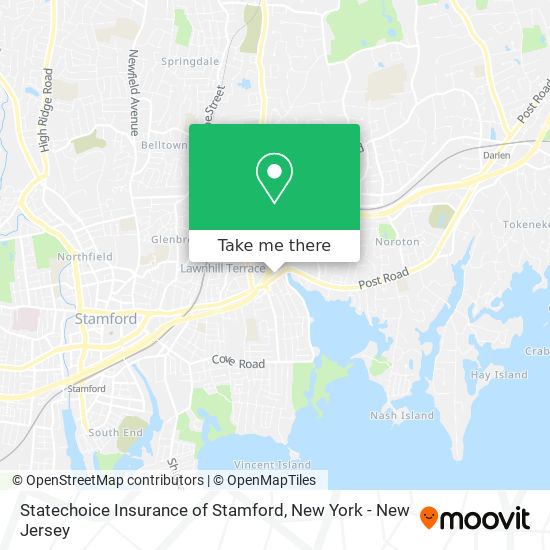 Statechoice Insurance of Stamford map